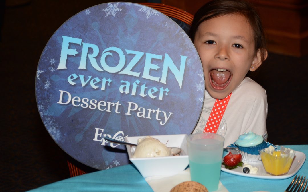 Frozen Ever After Dessert Party