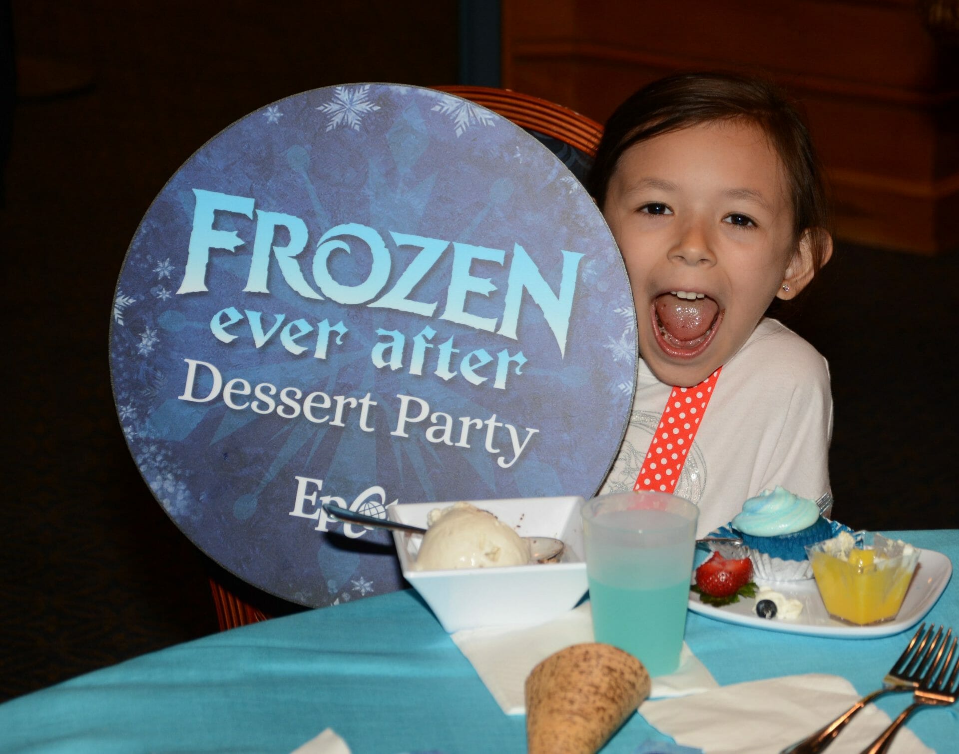 Frozen Ever After Dessert Party Key to the World Travel