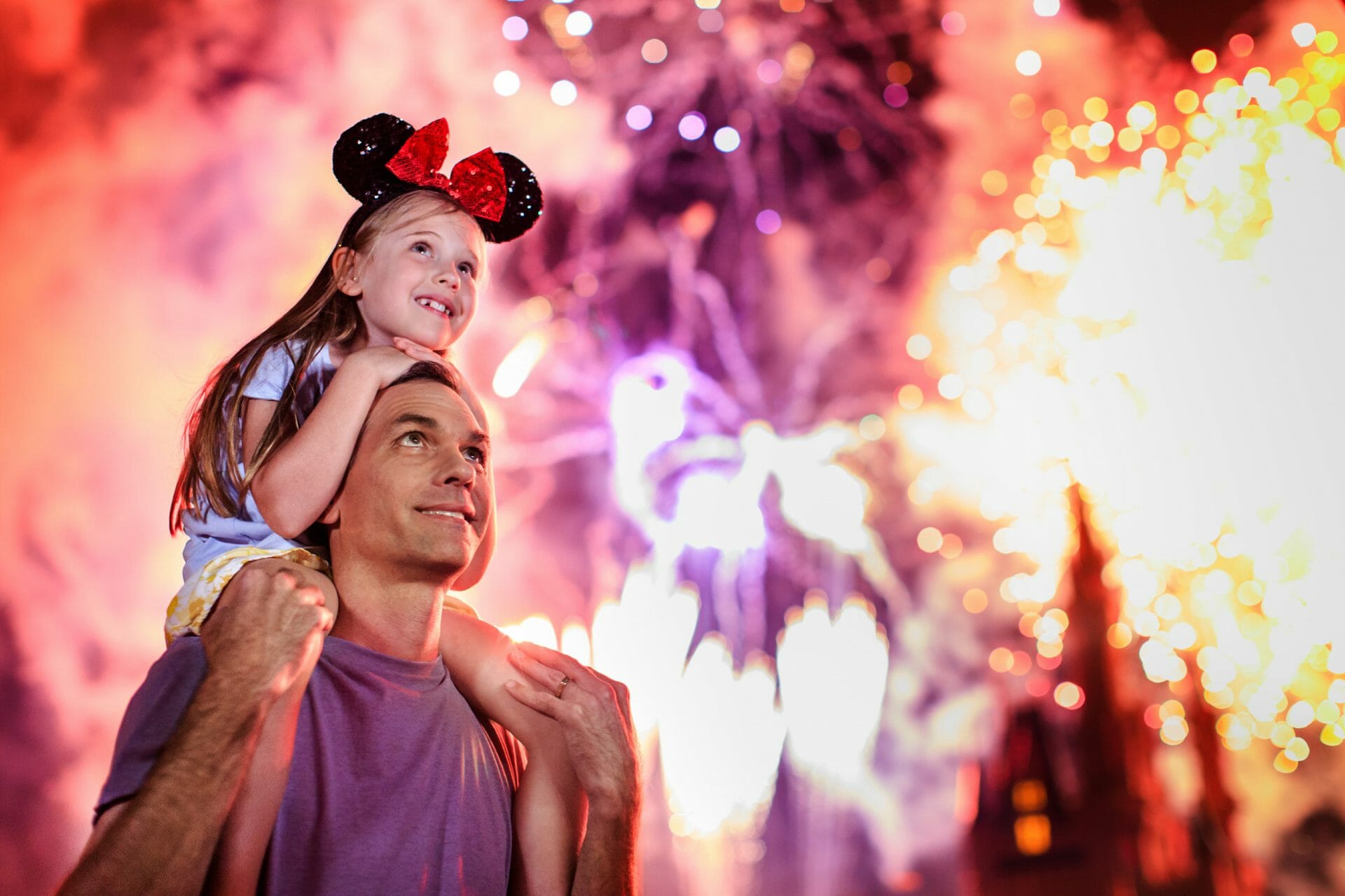 Fireworks show at Walt Disney World®
