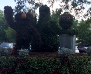 Sesame Place Topiary