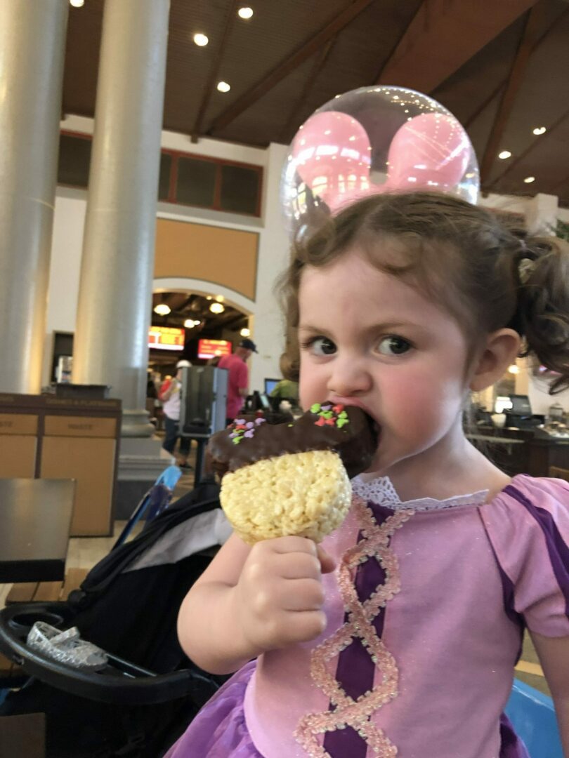 Snack Credit - Mickey Rice Crispy Treat