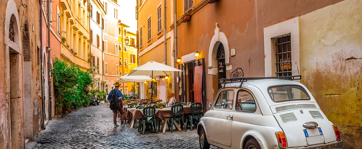 Side street in Rome