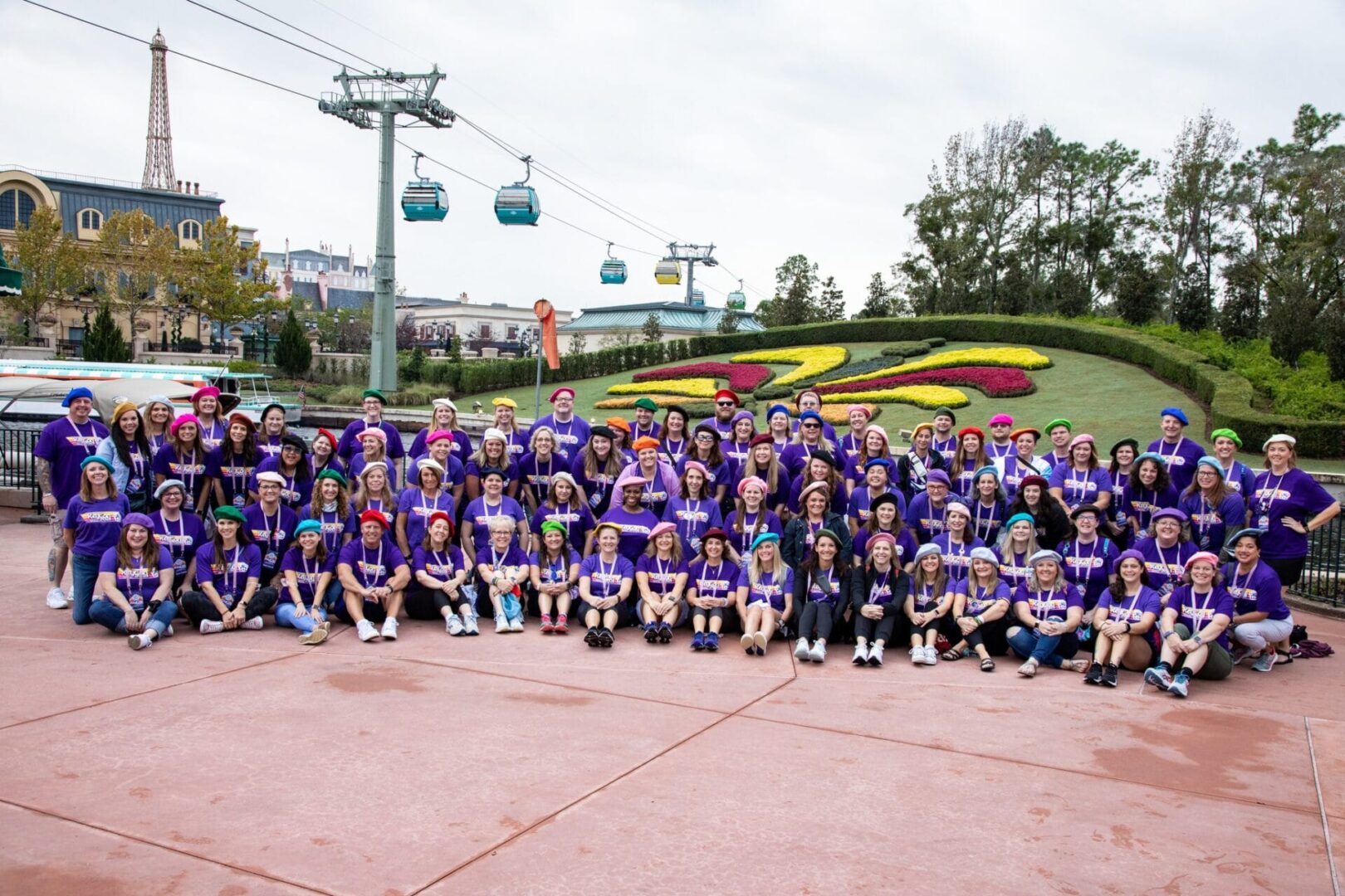 KeyCon2021 Group Photo All-Inclusive Palace® Resort Weddings Bride and Groom