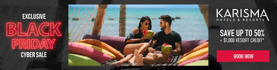 Karisma Resorts Black Friday Deals flyer