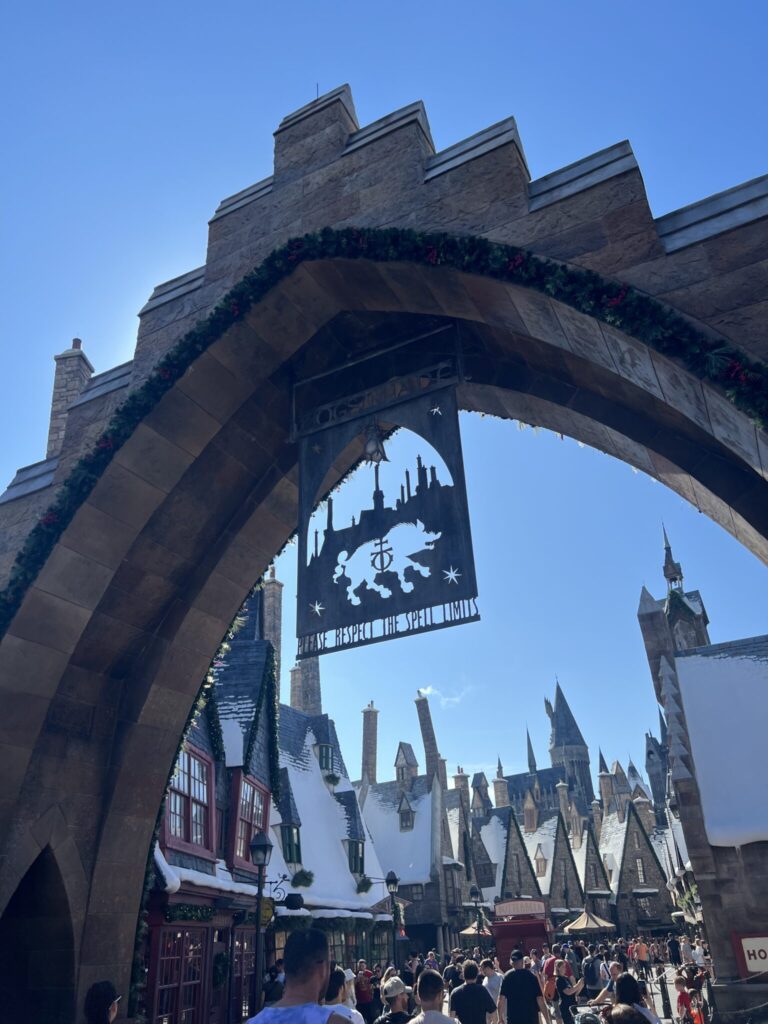 Entrance to Hogsmeade Village, Wizarding World of Harry Potter, Islands of Adventure 