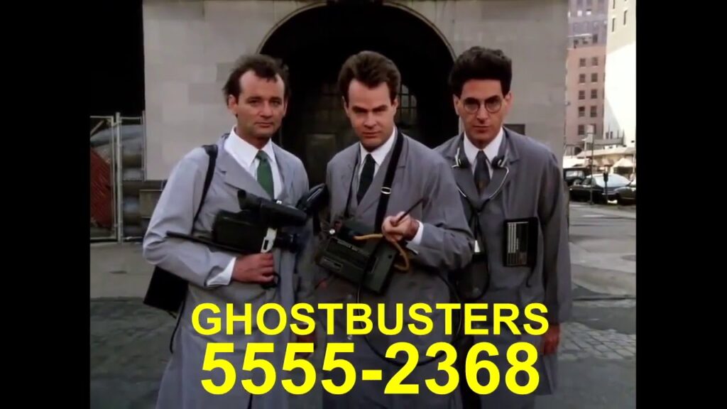 Call ghostbusters