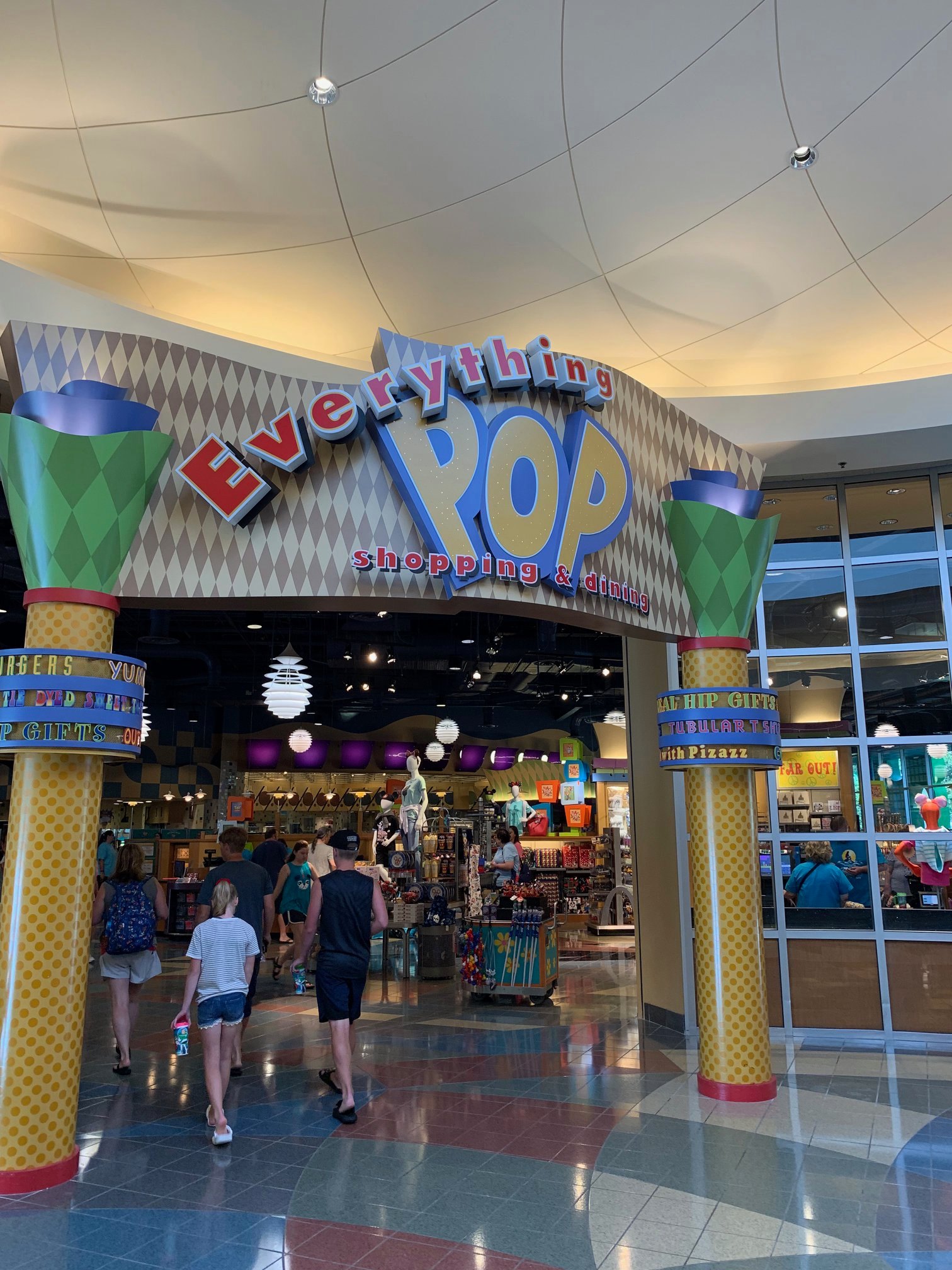 Disney's Pop Century Resort Key To The World Travel