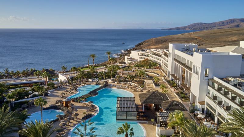 Aerial view of Secrets Lanzarote resort