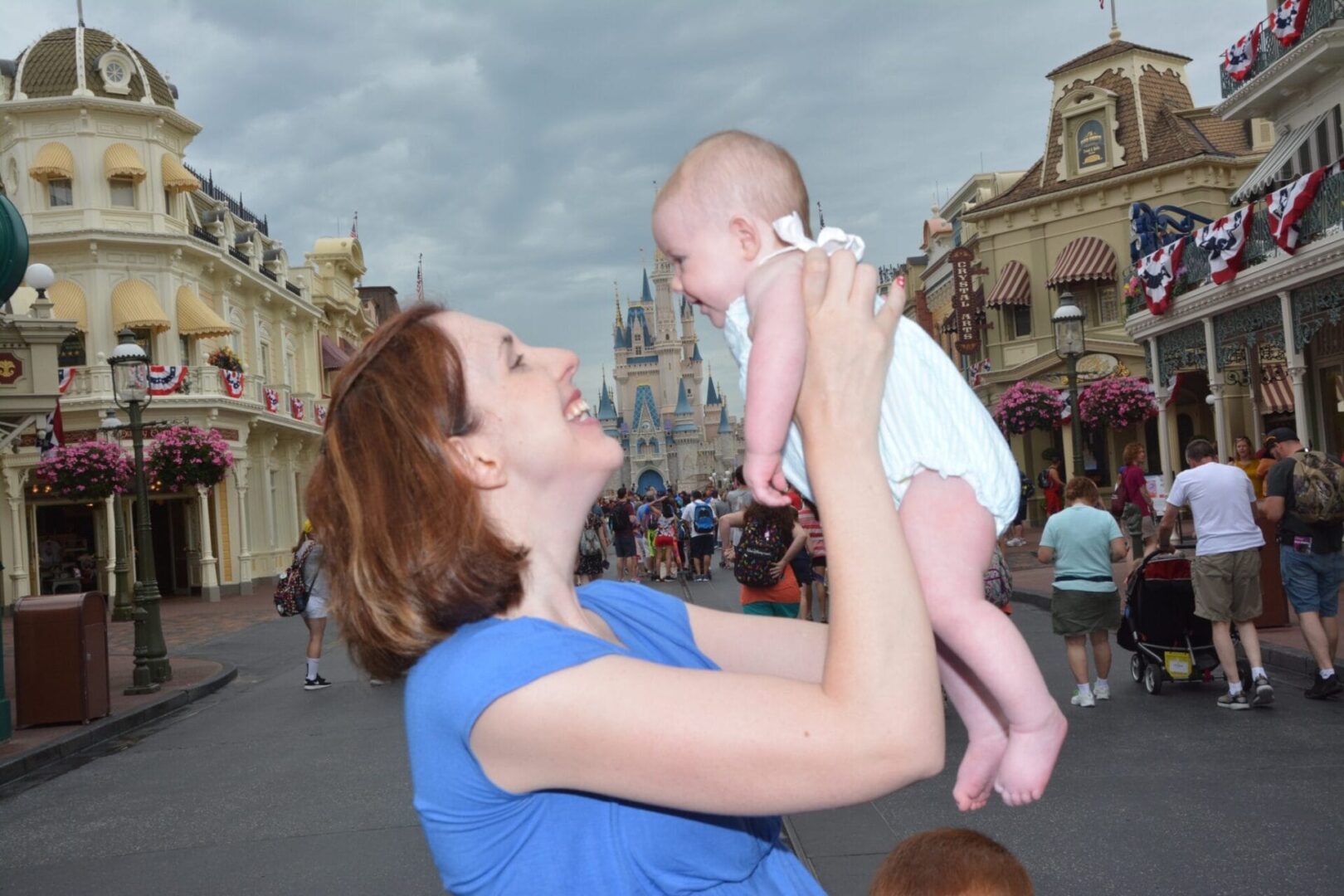 Mom & Baby at Walt Disney World