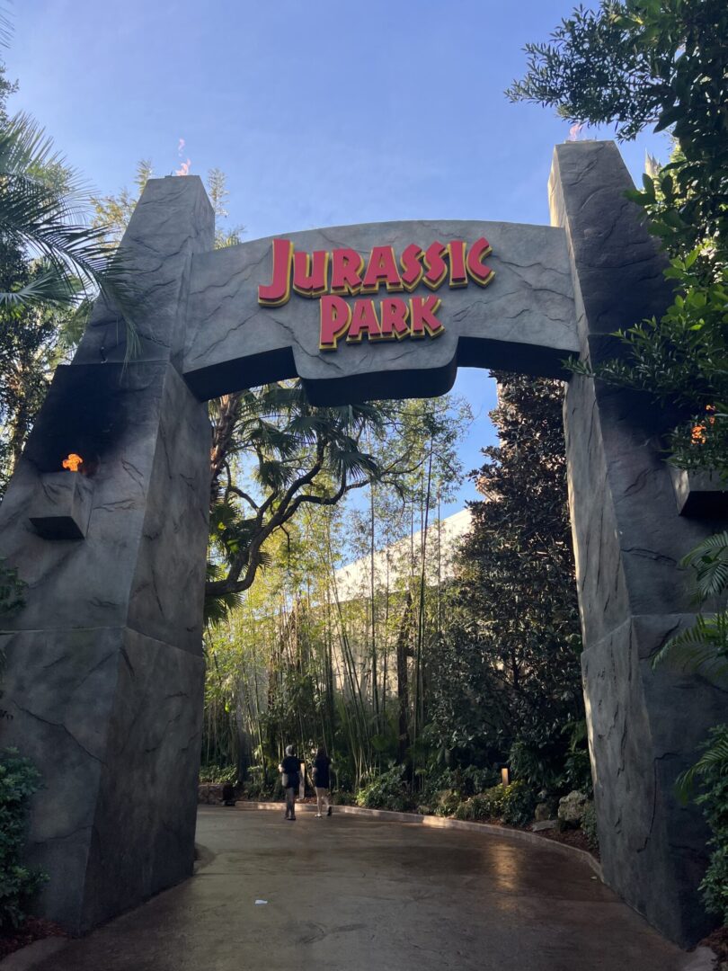 Jurassic Park Entrance - Islands of Adventure