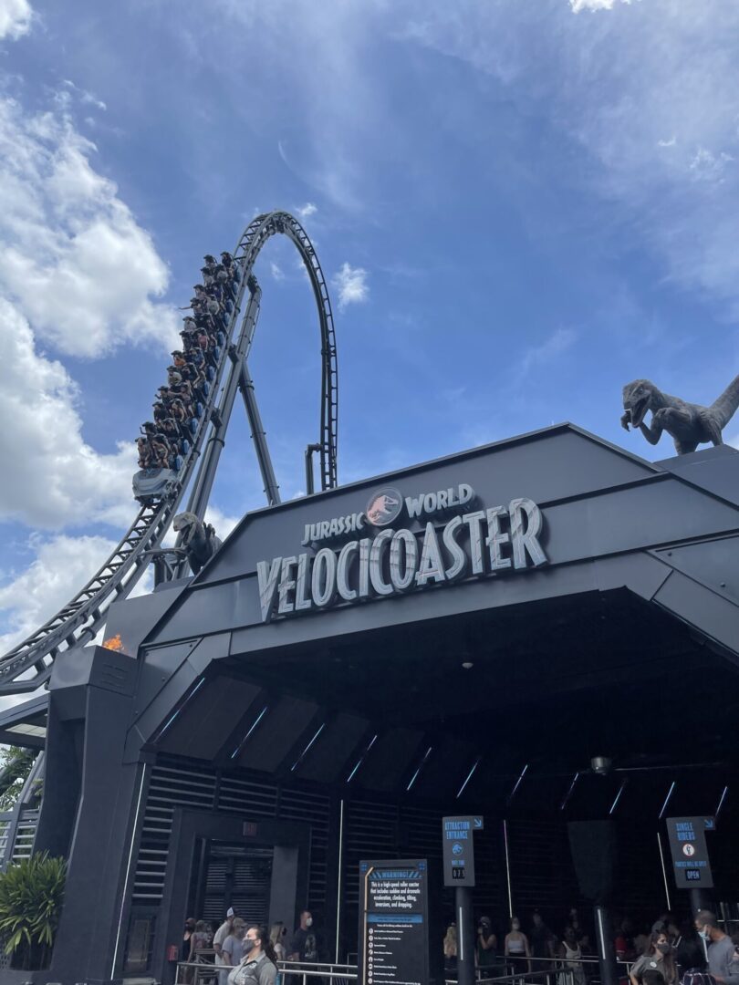 Jurassic World VelociCoaster
