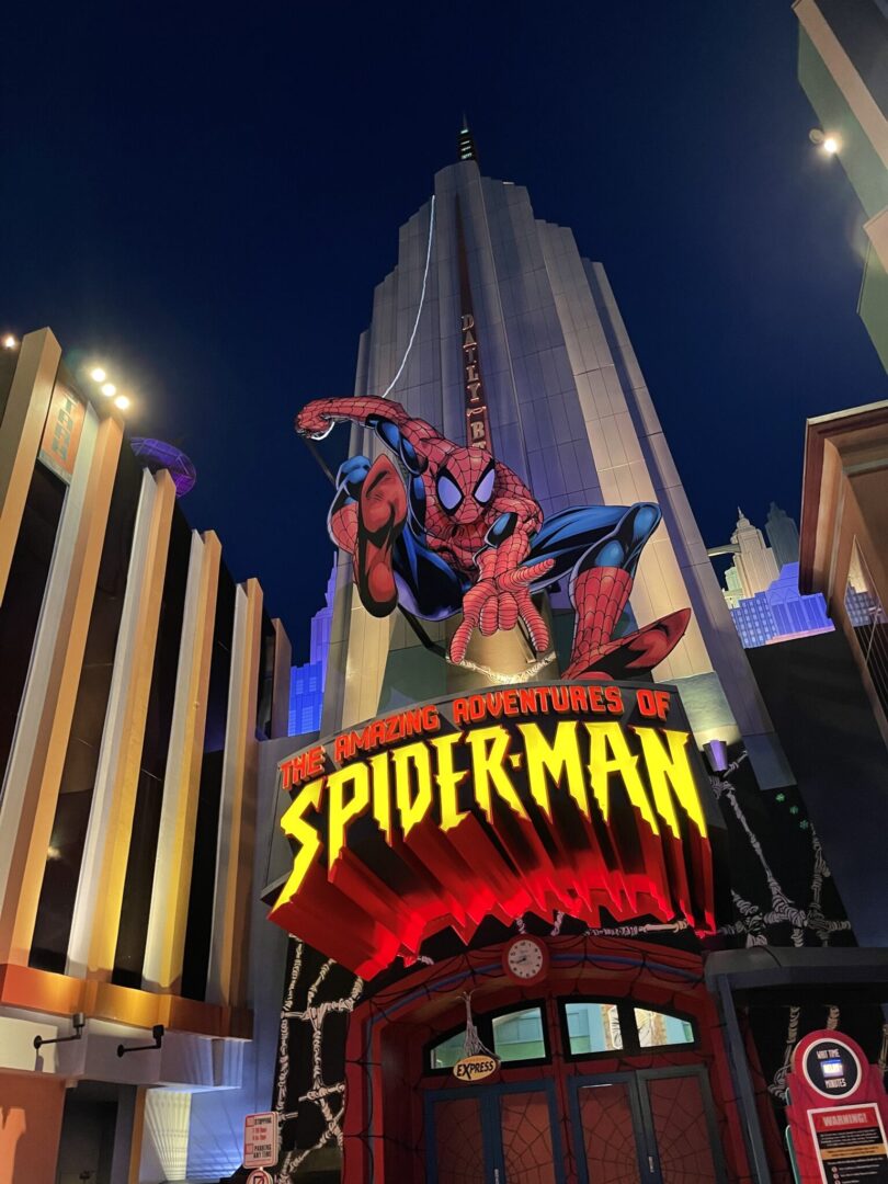 Spider-Man Ride in Islands of Adventure