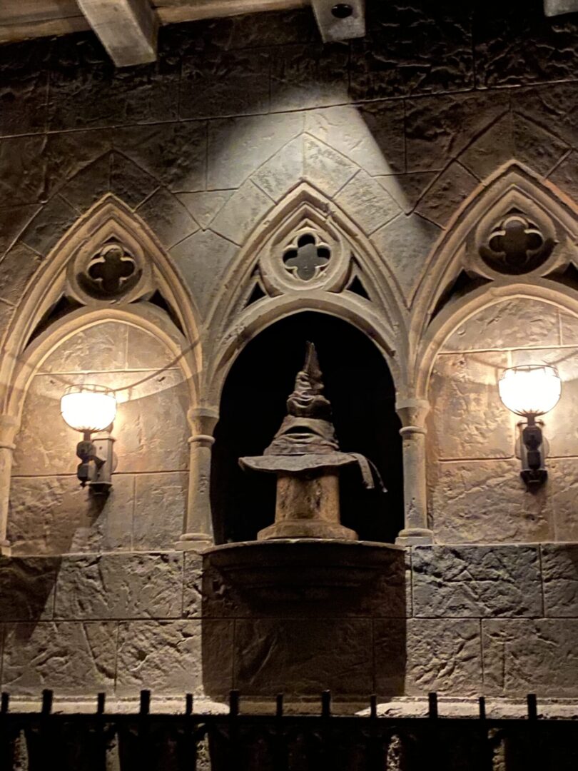 Sorting Hat in Hogwarts Castle - Islands of Adventure