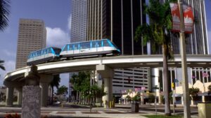 The Metromover makes it easy to explore Miami
