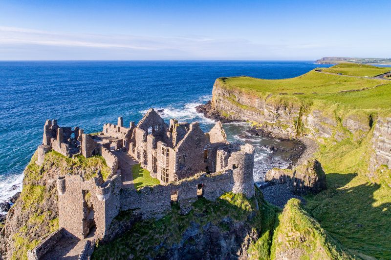 Dunluce Castle in Ireland