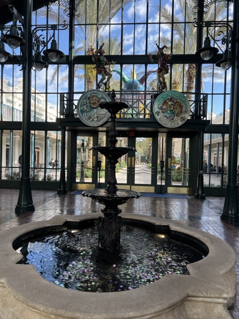 lobby at Port Orleans French Quarter
