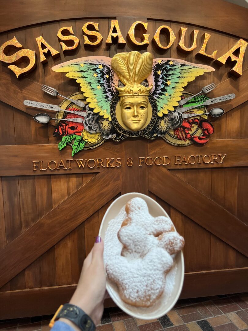 beignets at Disney's Port Orleans Resort- French Quarter