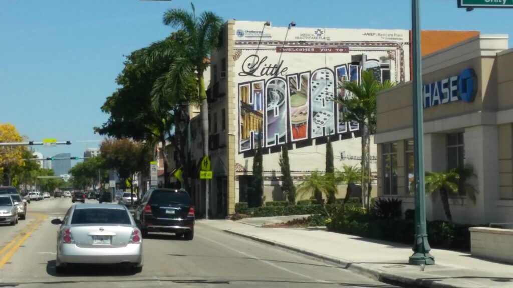 Entrance to Little Havana, a popular neighbor to visit while exploring Miami