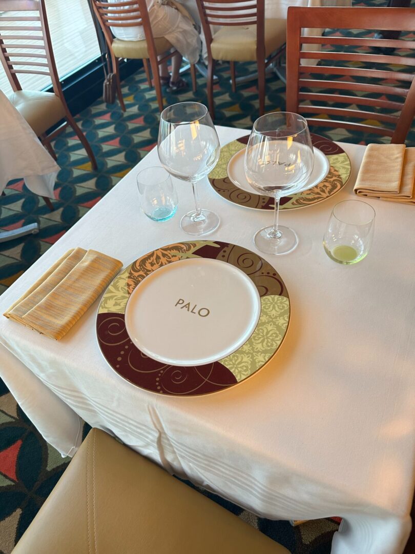 Disney Cruise - Adult Dining