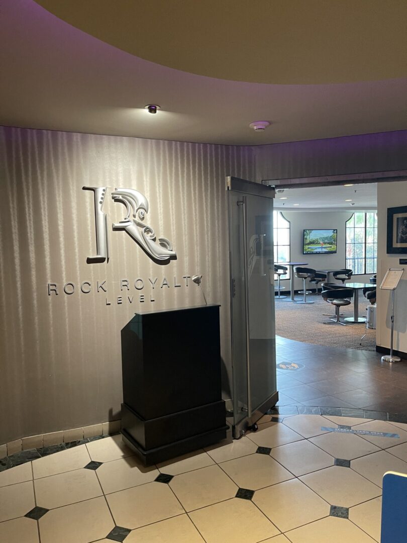 Rock Loyalty Lounge (club level)