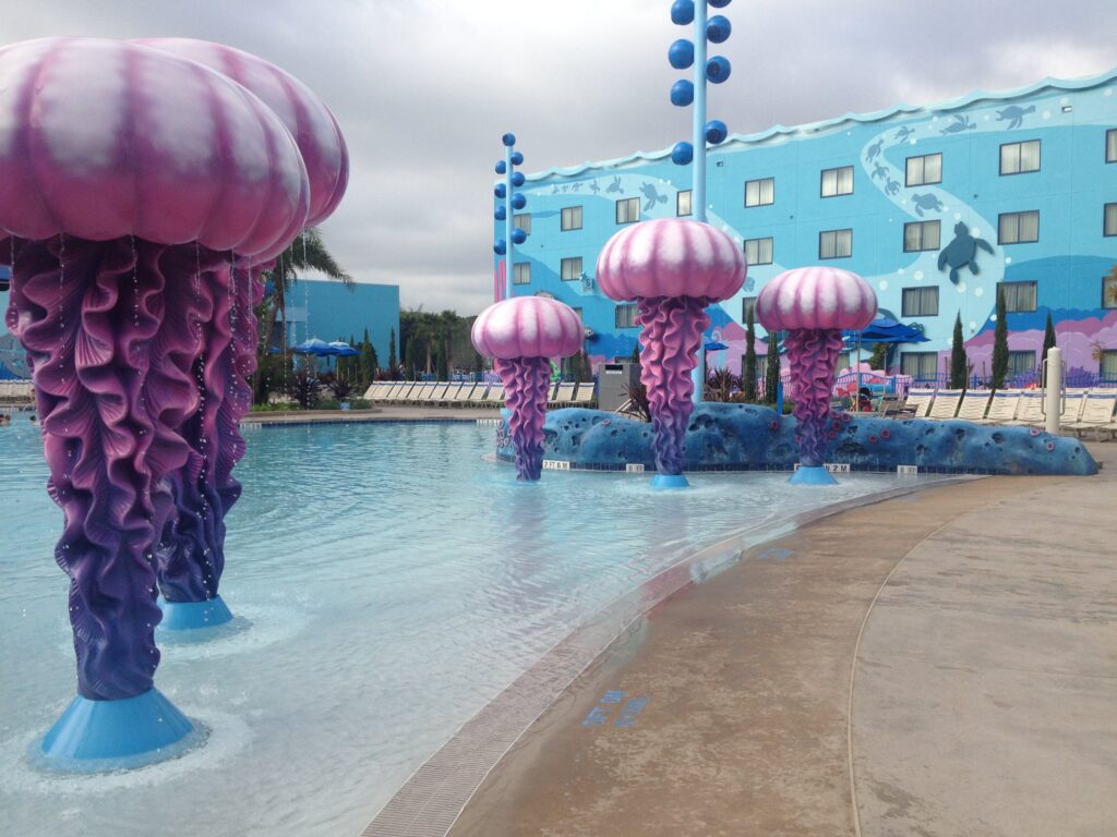Art of Animation Main Pool Beating the heat at Disney World
