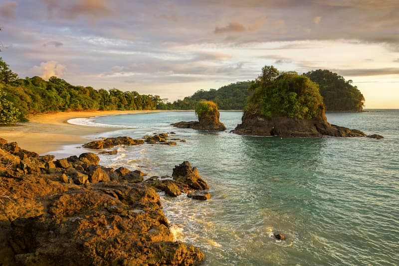 Beach in Manuel Antonio Costa Rica Beach in Manuel Antonio Costa Rica