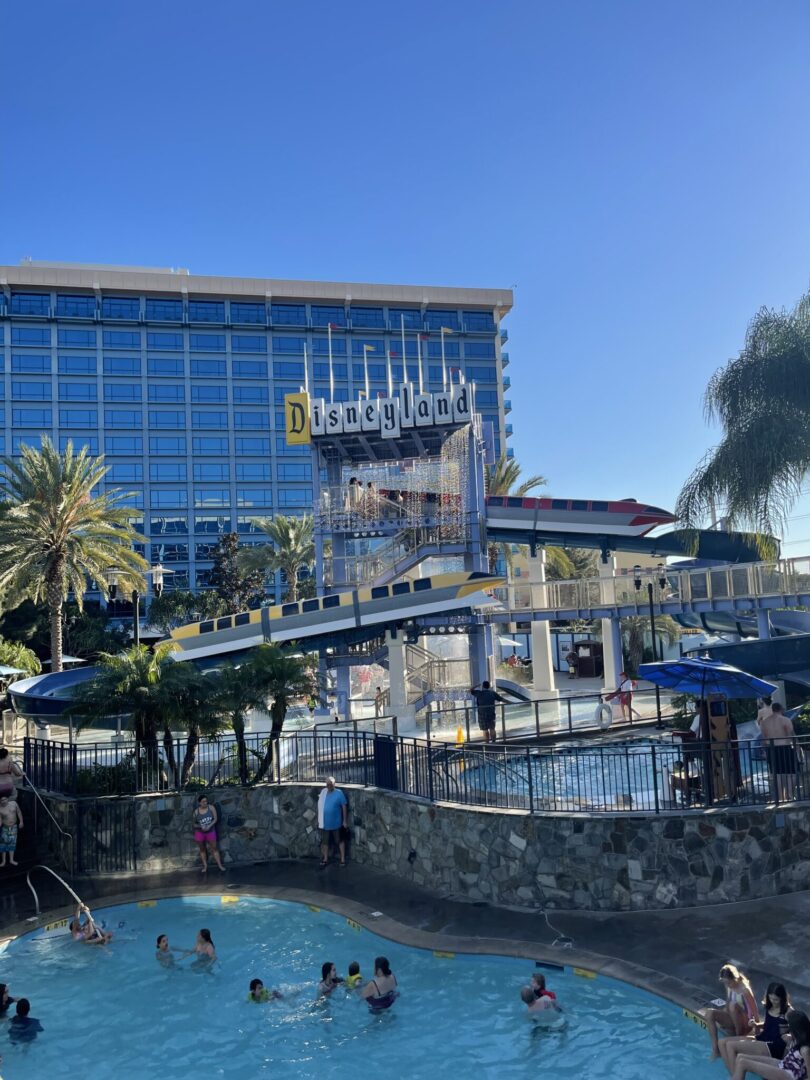 Disneyland Hotel Pool