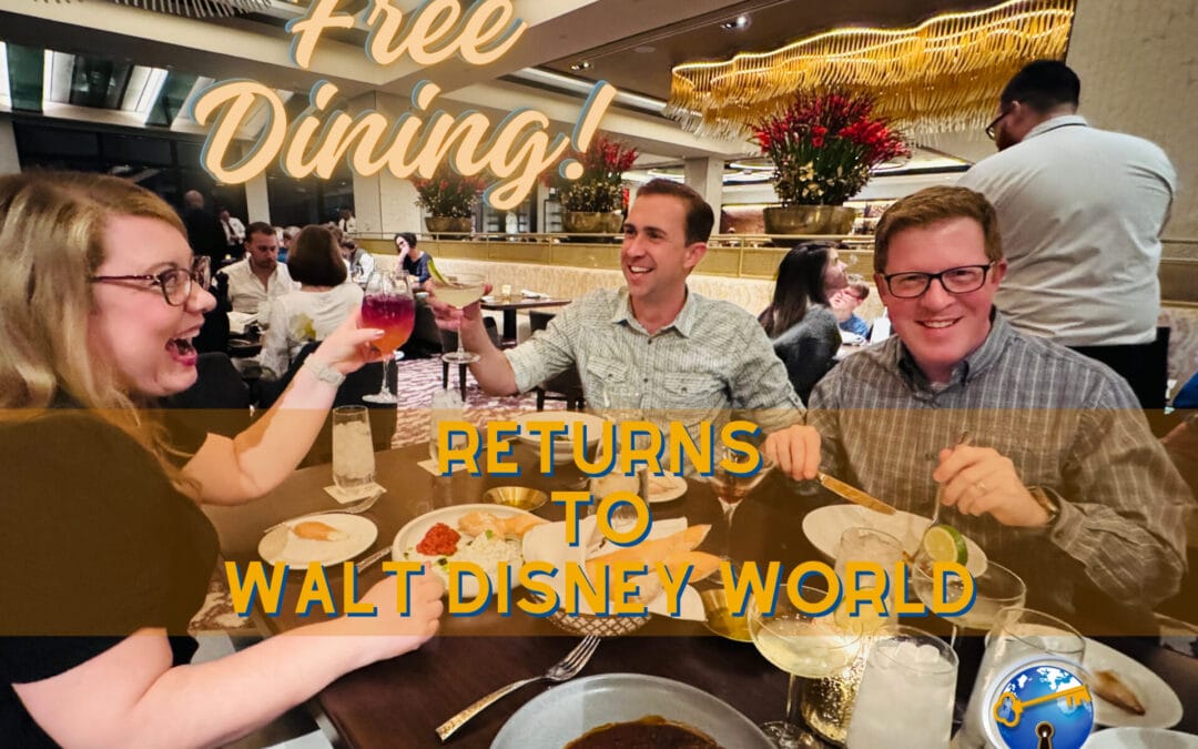 Free Dining Returns to Walt Disney World
