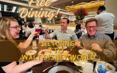 Free Dining Returns to Walt Disney World