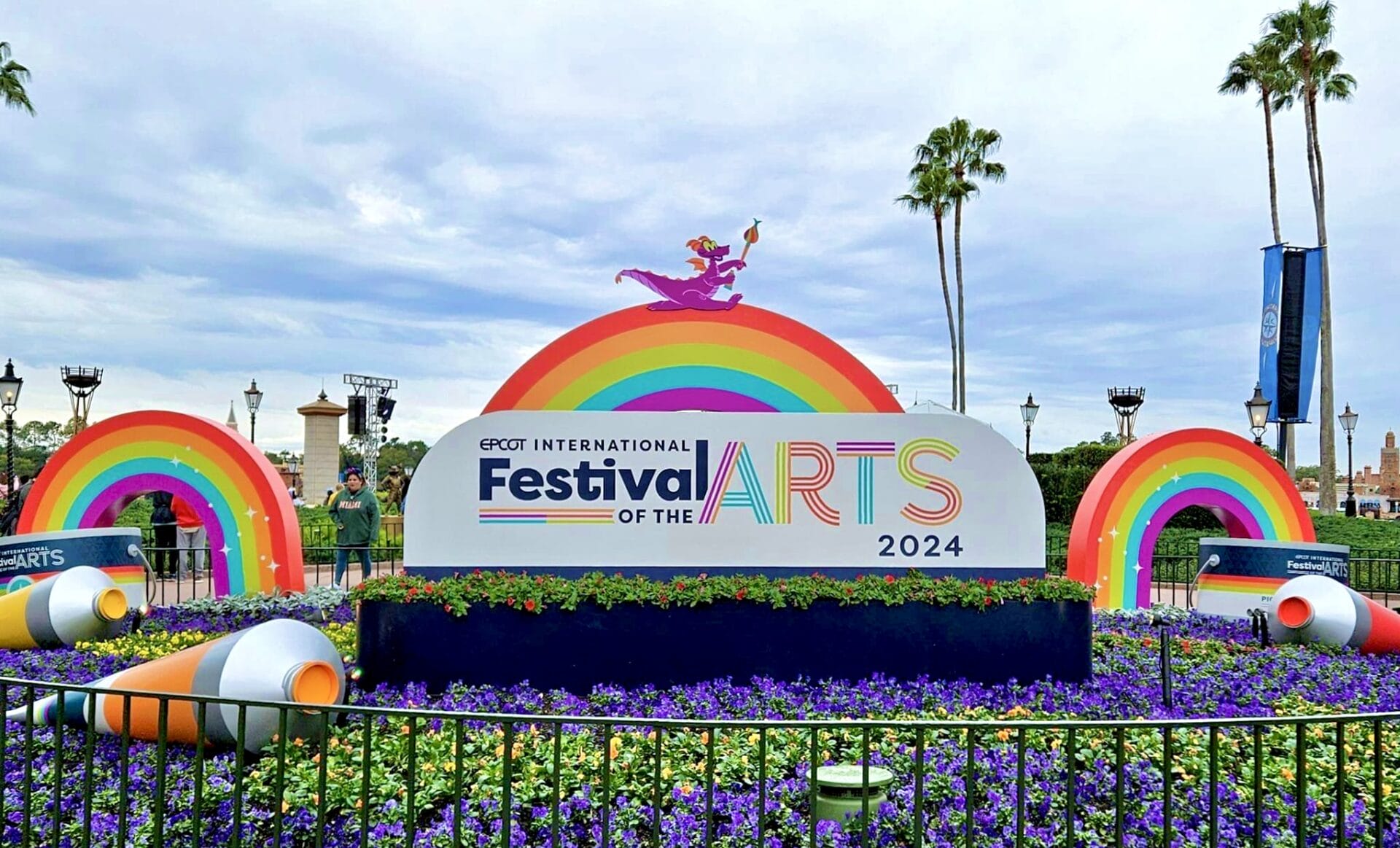 EPCOT International Festival of the Arts 2024 sign