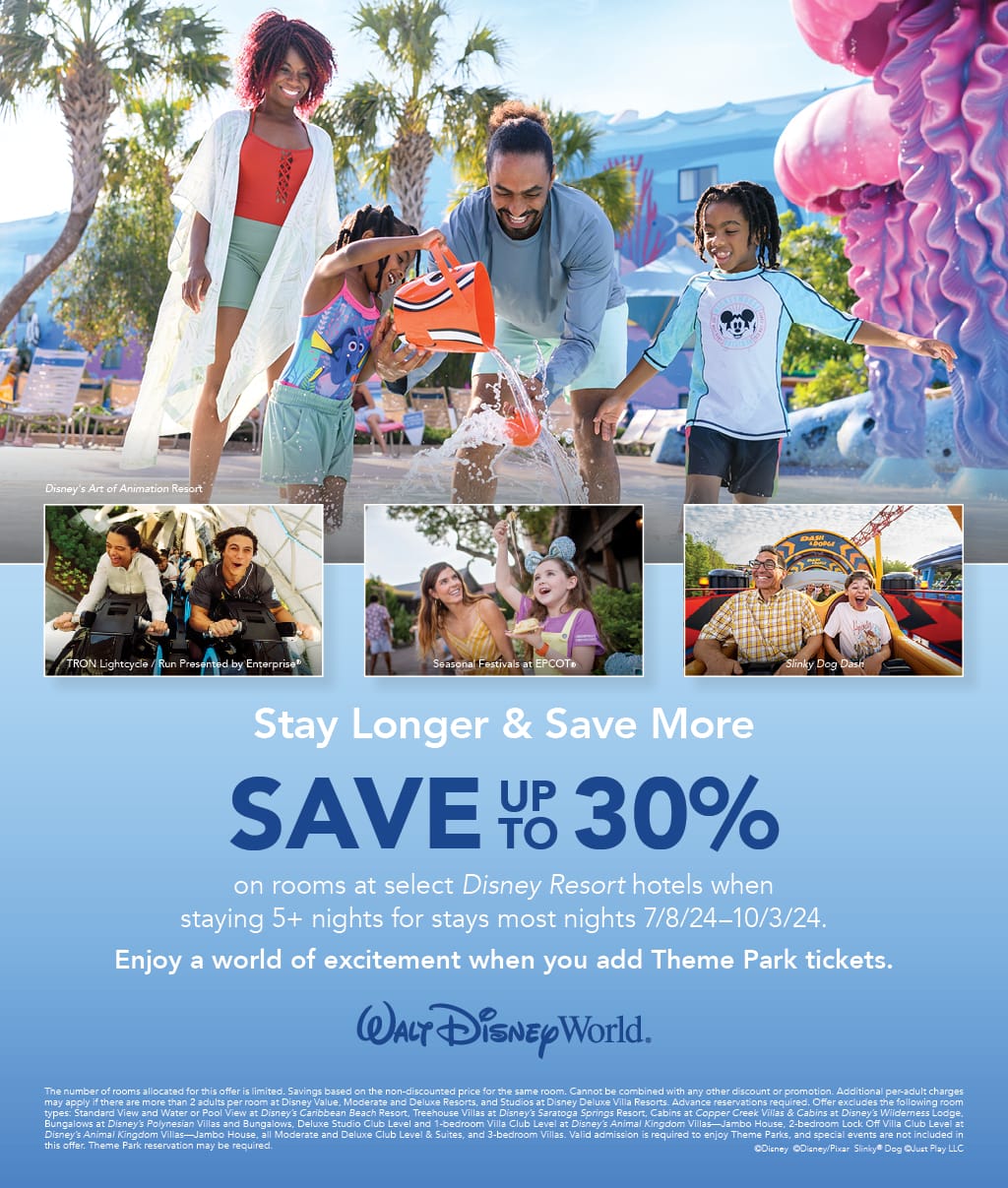 Disney World Summer Savings