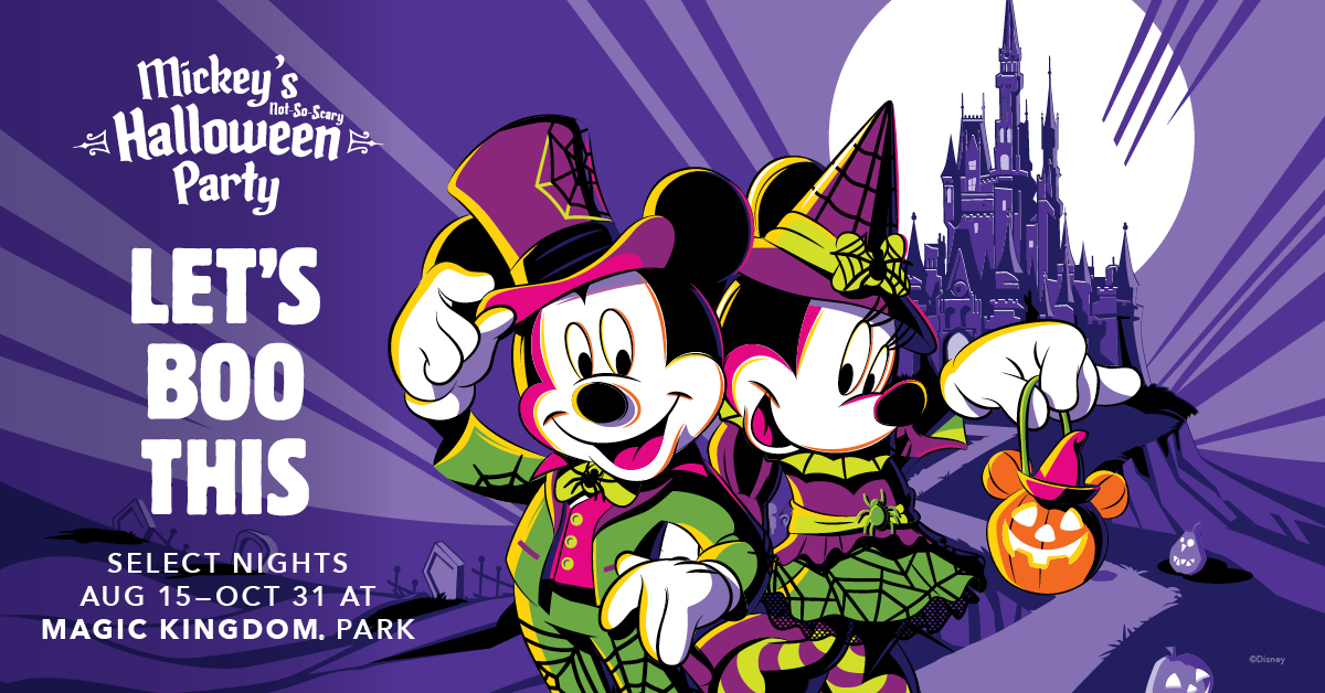 Mickey's Not-So-Scary Halloween Party 2025 - Key To The World Travel