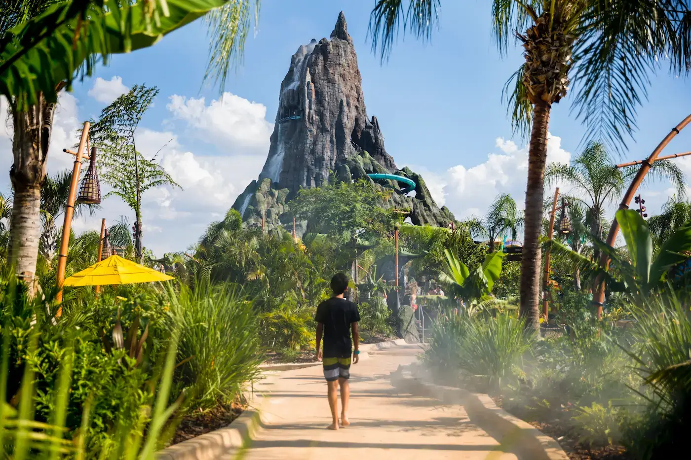 Universal's Volcano Bay Volcano Walk Universal's Volcano Bay Volcano Walk