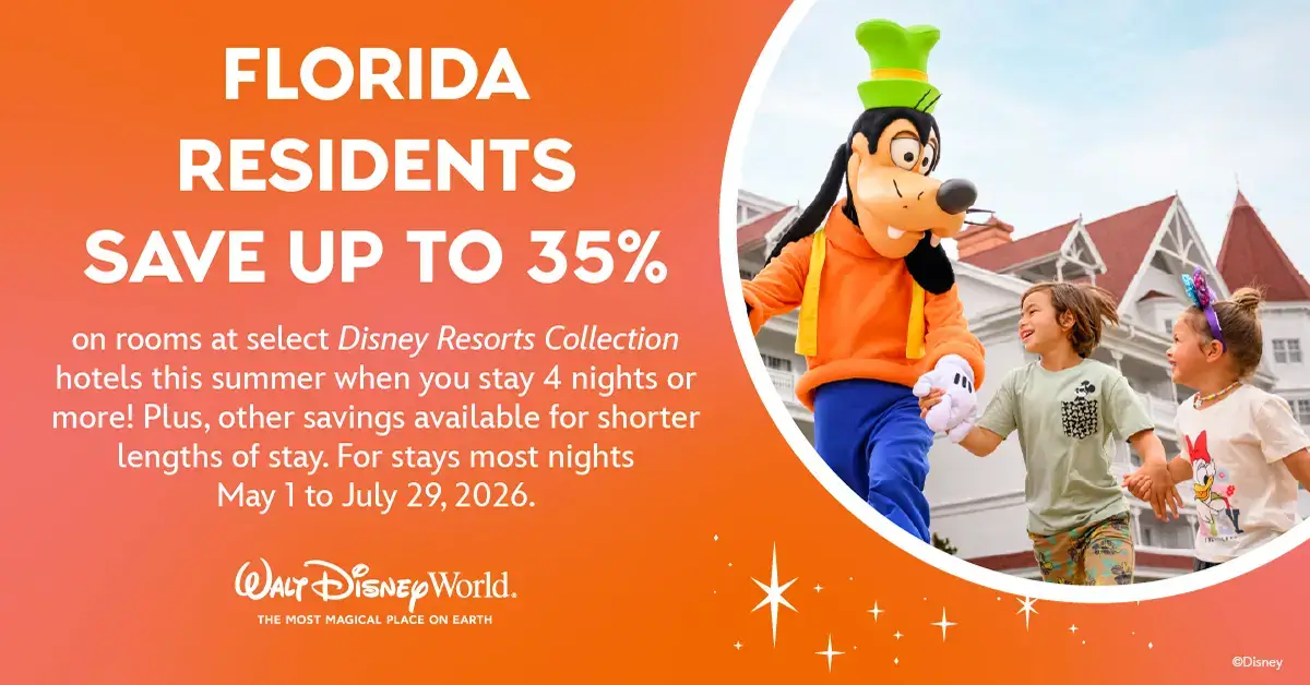 Walt Disney World Florida Resident Promo