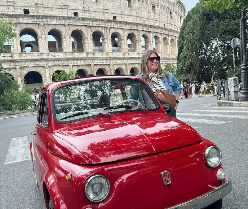 The Most Charming Way to Explore the Eternal City: Seeing Rome in a Vintage Fiat