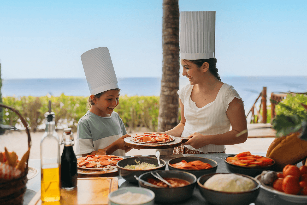 dreams resort kids cooking