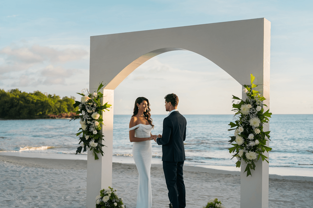 secrets wedding couple